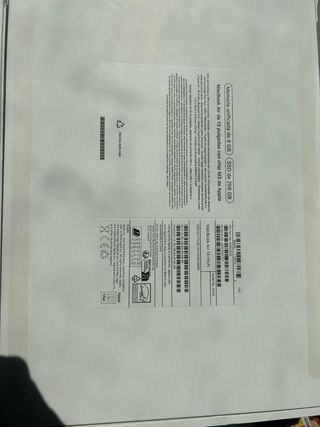 MacBook Air M3 Plata, 13,6 pulgadas 
