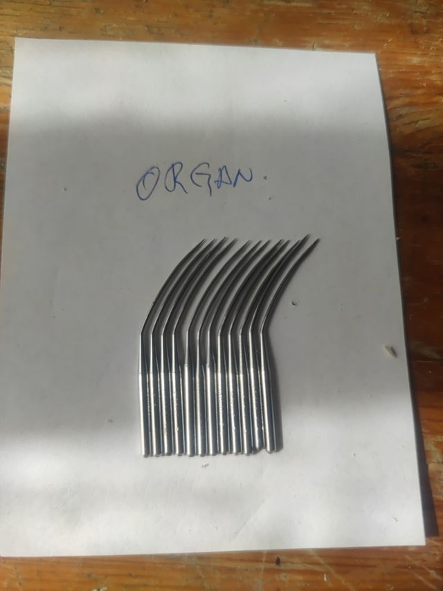 Agujas Máquina de Coser 
Organ