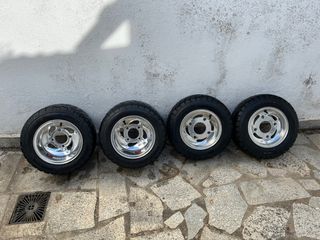Kit 4 Ruedas Asfalto Quad