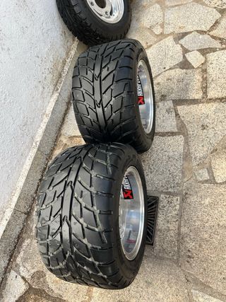Kit 4 Ruedas Asfalto Quad