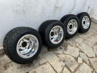 Kit 4 Ruedas Asfalto Quad