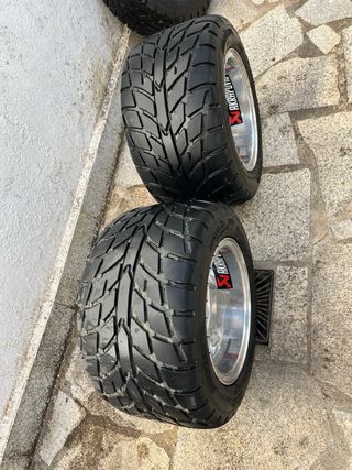 Kit 4 Ruedas Asfalto Quad