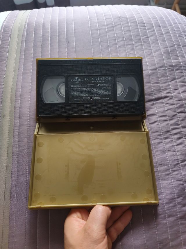 Películas VHS Braveheart y Gladiator