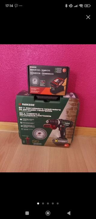 A estrenar Lote taladro percutor