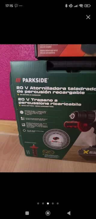 A estrenar Lote taladro percutor