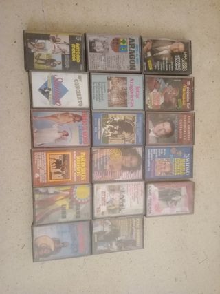 Lote 17 Casetes Música Española