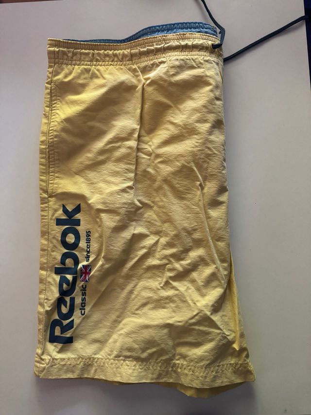 Bañador Reebok Hombre Amarillo