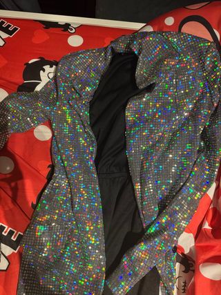 Chaqueta Bershka brillante Talla S