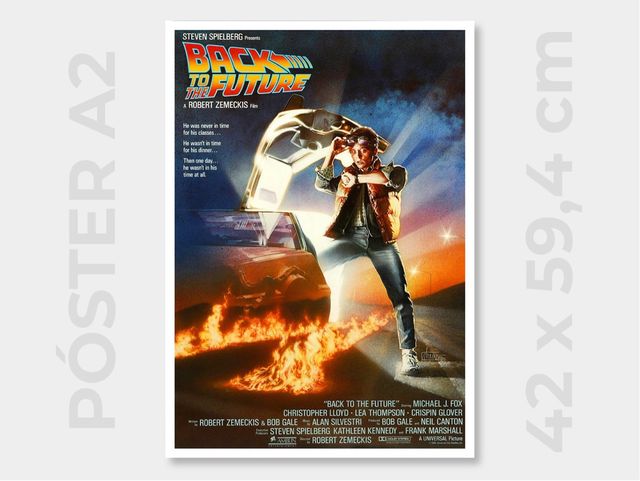 Póster A2 Regreso al Futuro