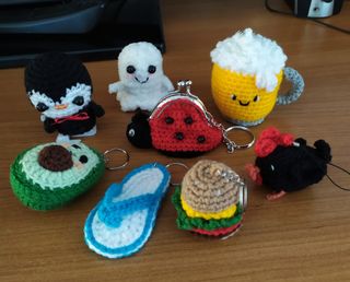 Mini amigurumi uncinetto
