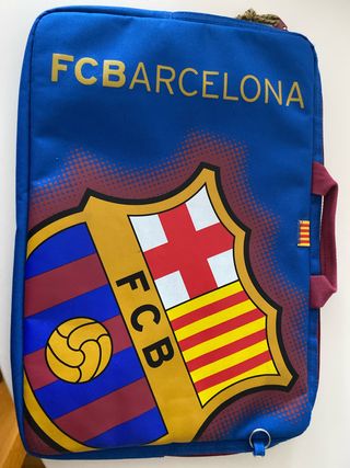 Maletín FC Barcelona para portátil