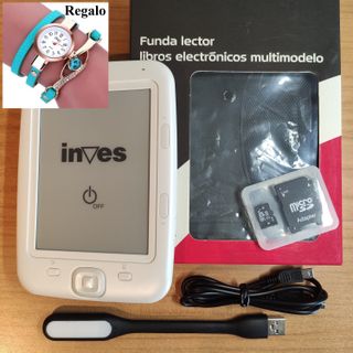 Inves-Book 500 ebook, funda y accesorios + Regalo