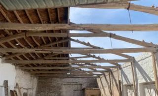 Estructura de madera para tejado