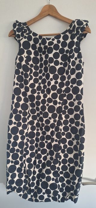 Vestido corto fiesta lunares