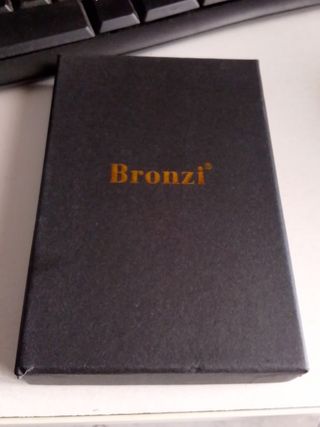 Porta Tessere Bronzi Originale Nero