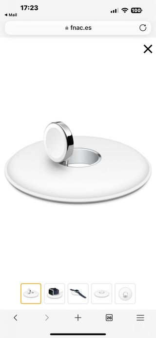 Base de carga magnética para reloj Apple Watch