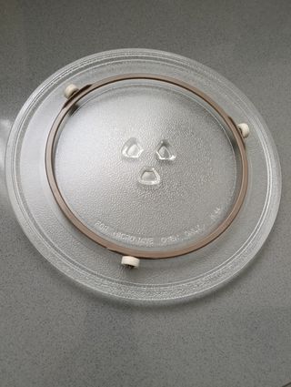 Plato y aro microondas 24,5cm