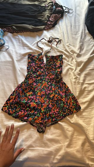 Mono corto floral