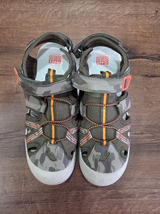 Sandalias Gioseppo niño camuflaje