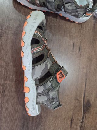 Sandalias Gioseppo niño camuflaje