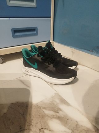 Zapatillas Nike Mujer Talla 38 Negro/Verde Azulado