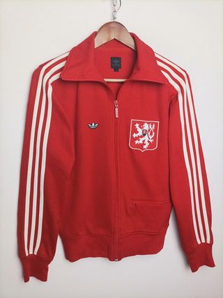 Chaqueta Adidas Vintage Roja Talla XS