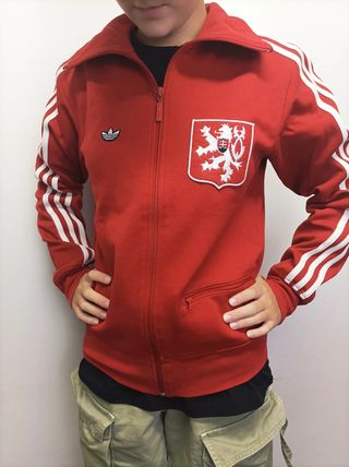 Chaqueta Adidas Vintage Roja Talla XS