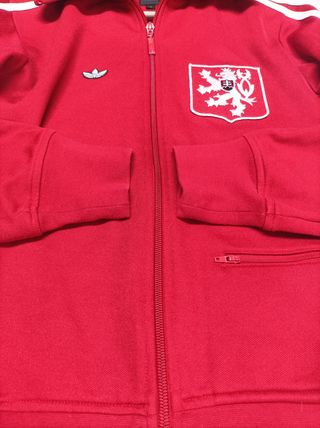 Chaqueta Adidas Vintage Roja Talla XS