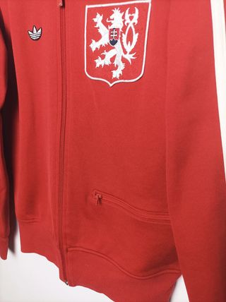 Chaqueta Adidas Vintage Roja Talla XS
