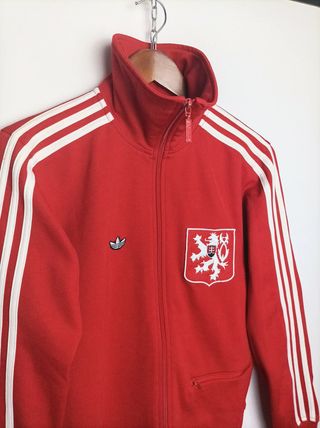 Chaqueta Adidas Vintage Roja Talla XS