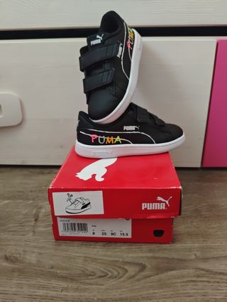 Zapatillas Puma Velcro Niños talla 25