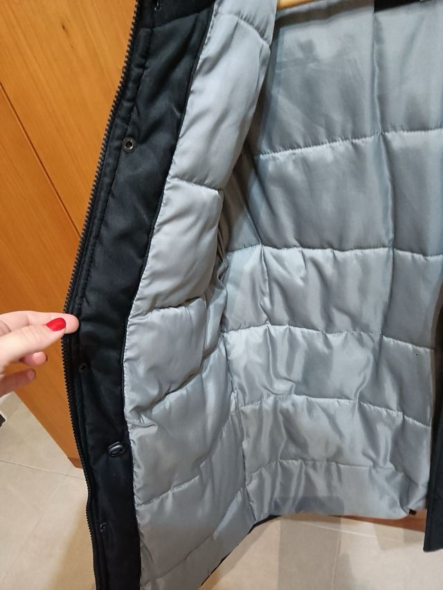 Chaquetón invierno  Jack Jones negro