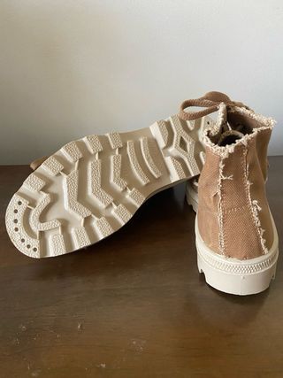 Stivaletti 40 in tela Grezza Deserto Made in Italy