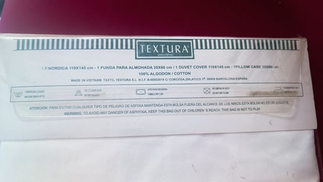 Textura 60-70 Capa de Edredão