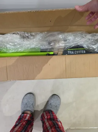 Cortadora de baldosa VEVOR hasta placas de 1 metro