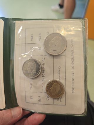 Monedas de Pesetas Nuevas escucho oferta
