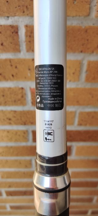 Caña de pescar telescópica