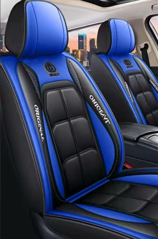 Funda Asiento Coche Universales Azul/Negro