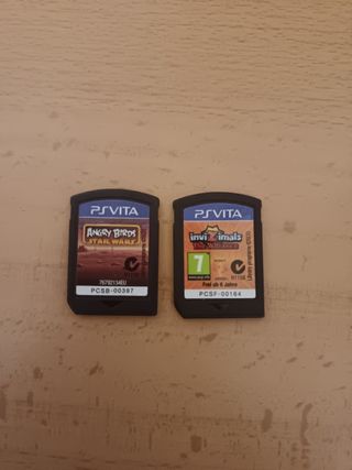 Juegos PS Vita: Angry Birds Star Wars e Invizimals
