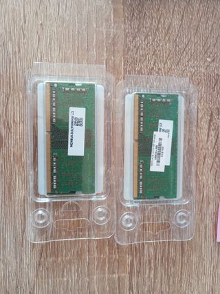 2x 4GB RAM + 1GB RAM de regalo