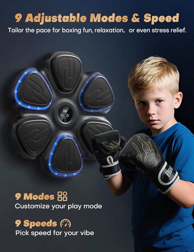 Máquina Boxeo Musical + Guantes NUEVA (precintada)