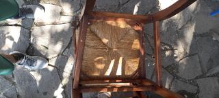 Set 2 Sedie in Legno Marrone