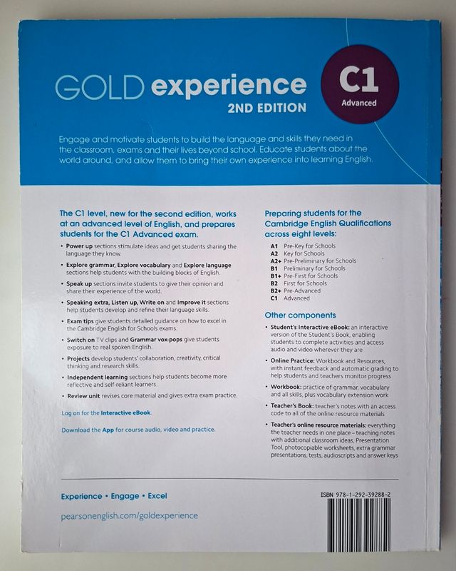 Gold Experience 2ed C1 Student's Book & eBook