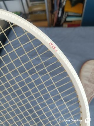 Raquete de ténis Adidas CF25-L com capa