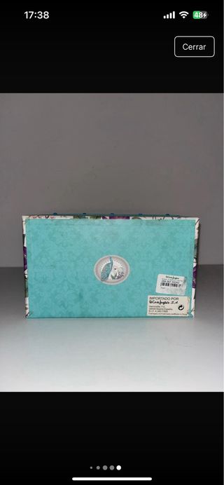 Joyero pequeño floral