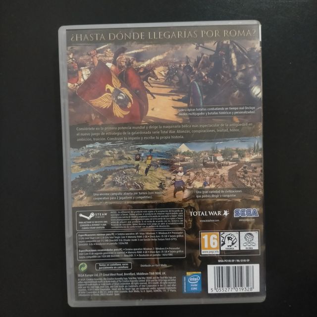 Total War Rome II PC DVD