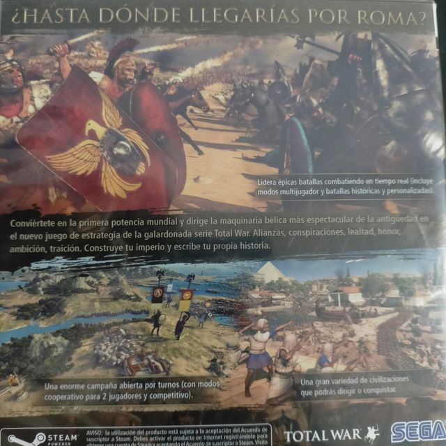 Total War Rome II PC DVD