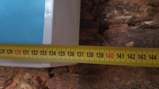 Ventana aluminio 1,34x1,37 con persiana