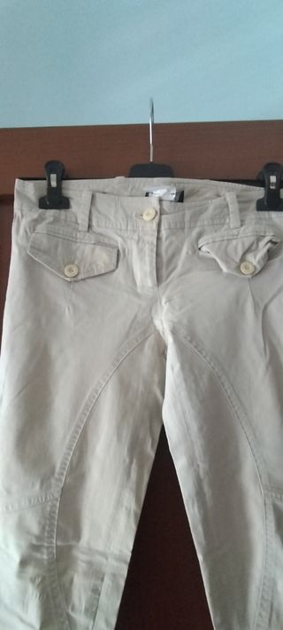 Pantaloni donna beige firmati taglia 42