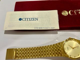 Reloj Citizen Quartz Dorado CTZ-6618